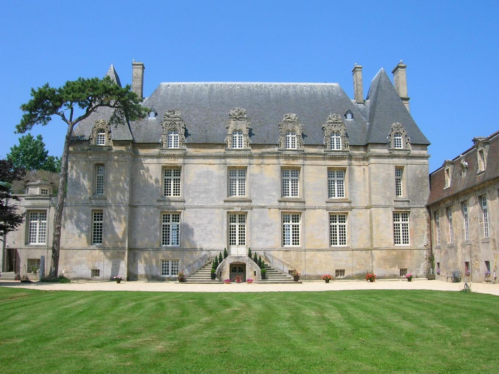 Chateau De Courseulles Exterior foto